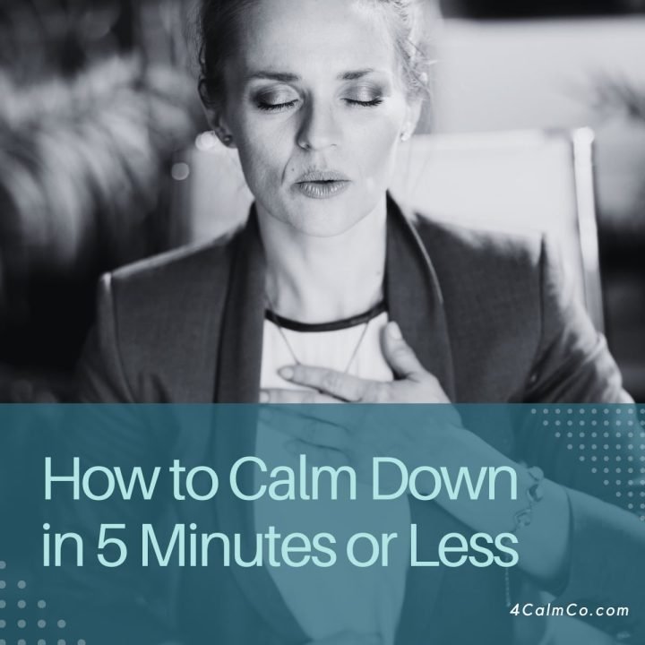 Quick relaxation techniques: How to calm down in 5 minutes or less